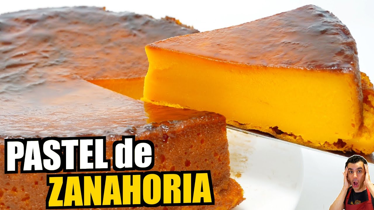 PASTEL de ZANAHORIA ( ALTO y CREMOSO PUDIN)🍰🥕 | receta fácil 🍰🥕 Receta # 880