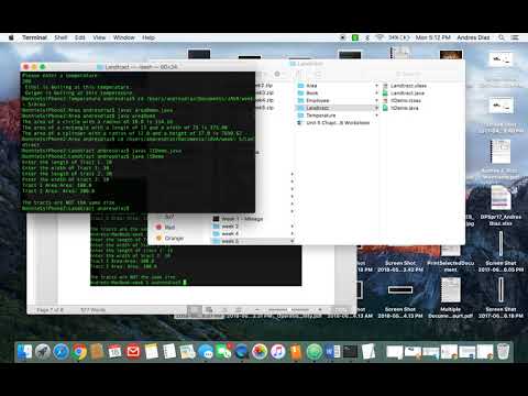 Java Landtract Class Program