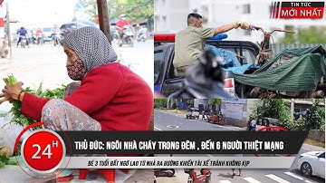 Thủ Đức: Ngôi nhà cấp 4 cháy trong đêm; Bé 3 tuổi bất ngờ lao từ nhà ra đường