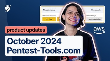 October 2024 updates on Pentest-Tools.com: Import targets from AWS & new Monitoring