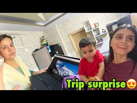 Mom ko surprise diya trip ka😍 