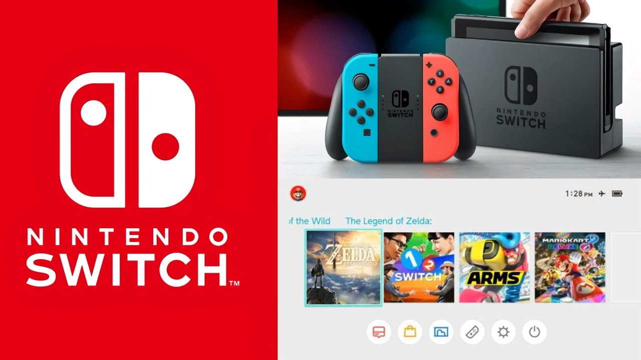 Nintendo switch пополнение