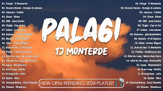Tj Monterde | Palagi [Lyrics]  Best OPM Tagalog Love Songs | OPM Tagalog Top Songs 2024 #vol1