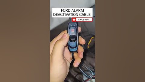 XTOOL Ford alarm deactivation cable #xtool #india #ford