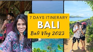 Bali 7 days Itinerary | Bali travel guide for an unforgettable Bali Trip | Bali Vlog 2023