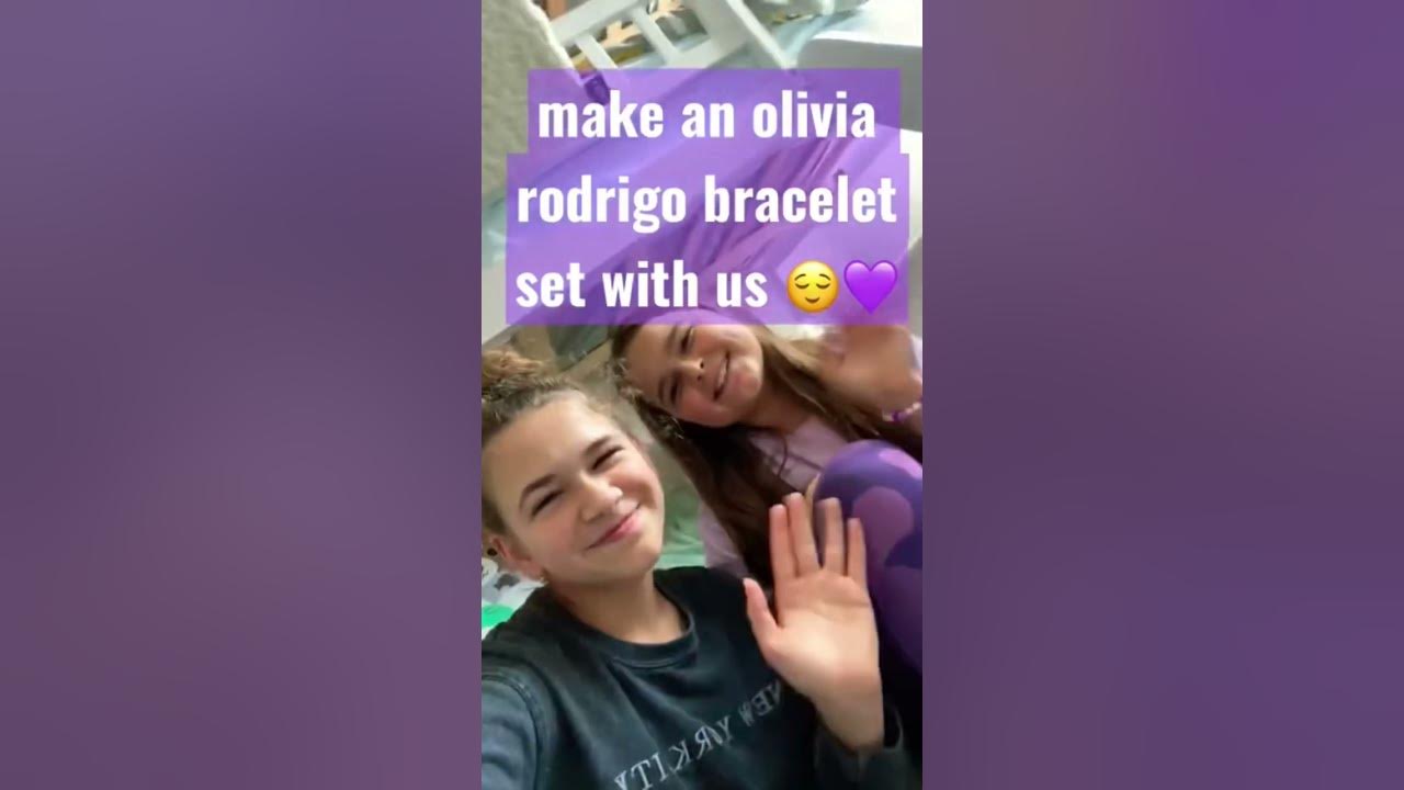 making a olivia rodrigo bracelet｜TikTok Search