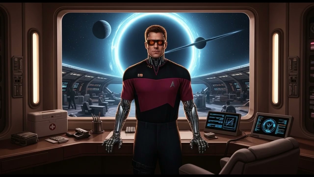 What If Adam Jensen (Deus Ex) Entered Star Trek Universe?