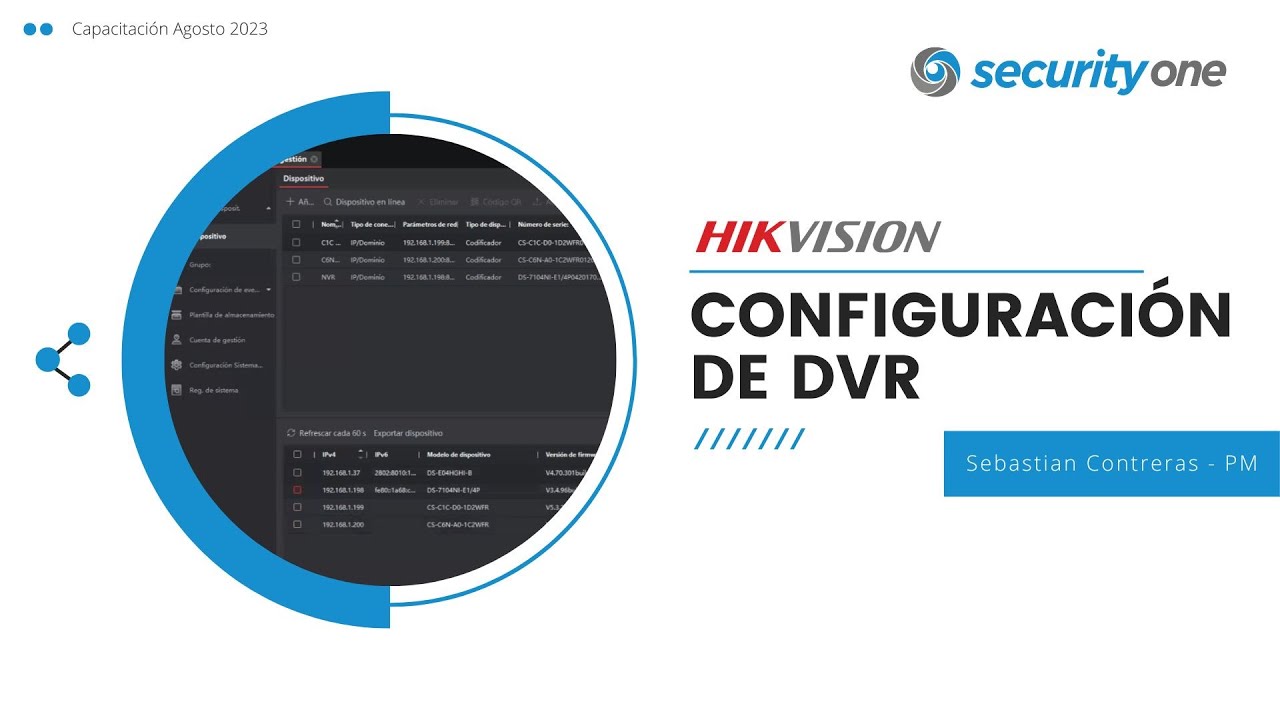 inar Hikvision Configuración de DVR YouTube