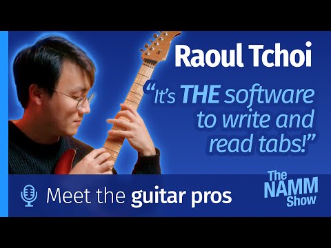 Raoul Tchoï: his story with Guitar Pro - NAMM 2025 Interview