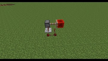 Minecraft Redstone Piston Clock