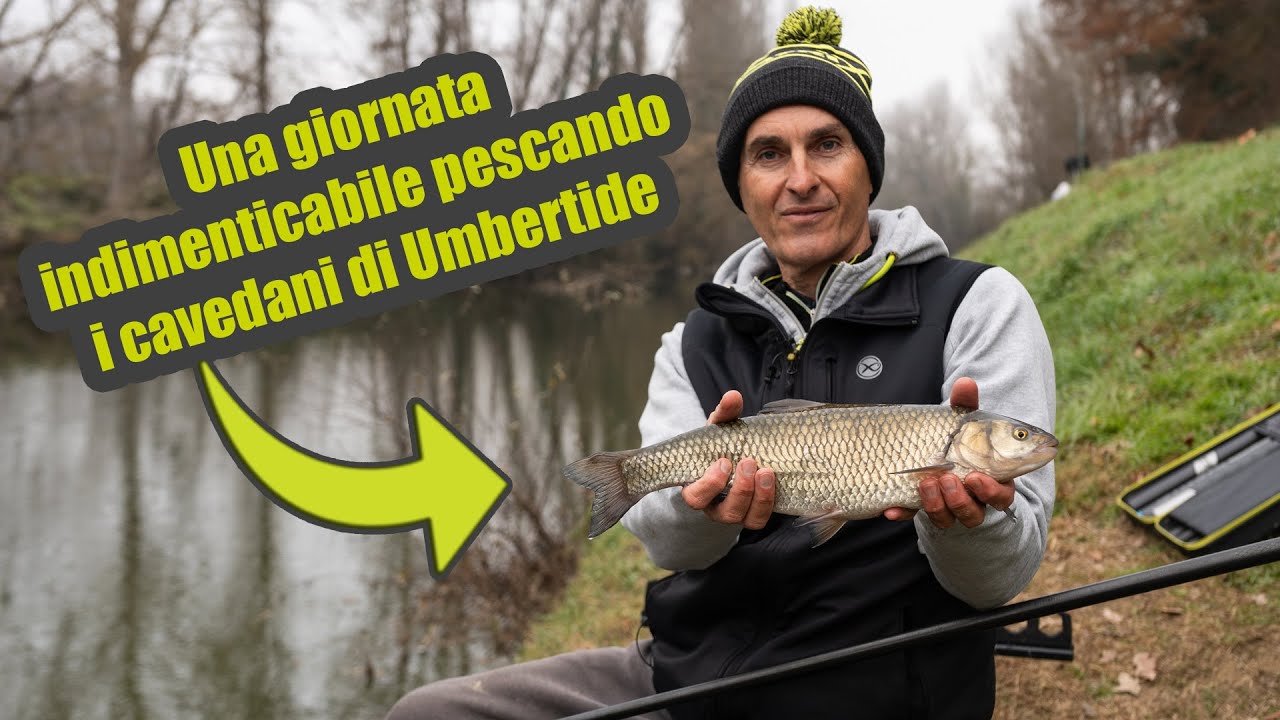 Una giornata indimenticabile pescando i cavedani di Umbertide