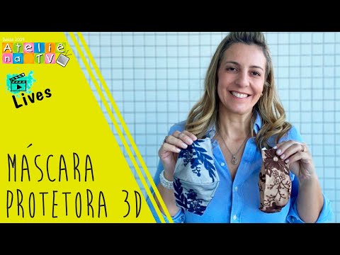 AO VIVO com Débora Miranda - Máscara protetora 3D