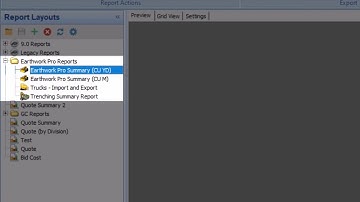 Earthwork Pro - Earthwork Pro Reports