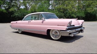 1956 Lincoln Premiere Coupe 368 CI Engine in Amethyst & Ride on My Car Story with Lou Costabile