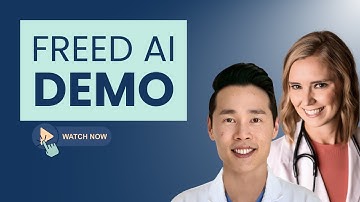 Freed AI Medical Scribe DEMO