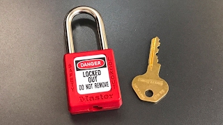 [479] The Master Lock Paradox  Model 410 LOTO Padlock