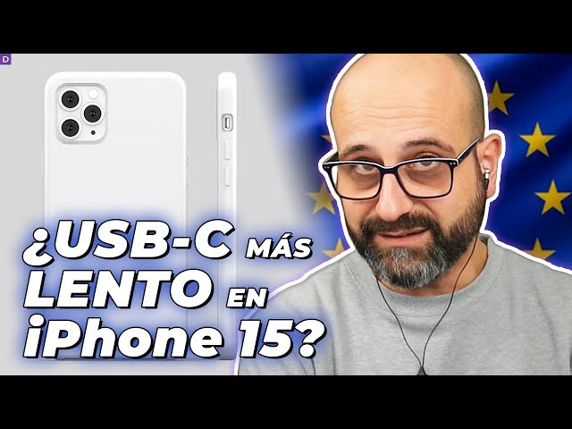 🍏 ¿APPLE LIMITARÁ LA VELOCIDAD DEL USB-C EN EL IPHONE 15? | La red de Mario