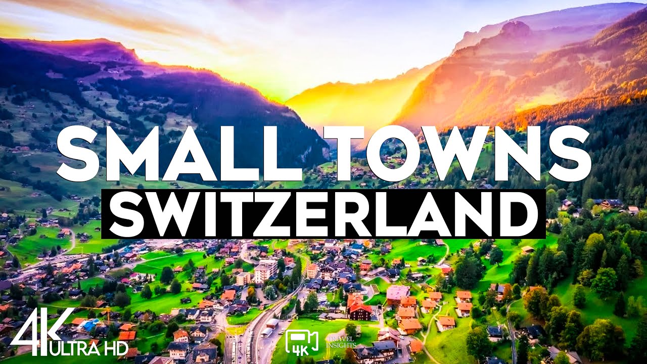 10 самых живописных городов Швейцарии — видео о путешествиях 2025 года