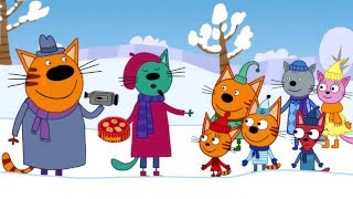 Три кота | Снежные скульптуры | Серия 11 | Мультфильмы для детей Три кота | Снежные скульптуры | Серия 11 | Мультфильмы для детей