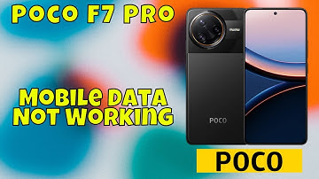 Mobile Data Not Working on POCO F7 Pro? | Step-by-Step Troubleshooting Guide