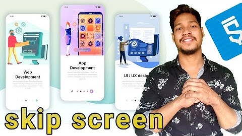 Skip screen activity in sketchware/Aaura Technical