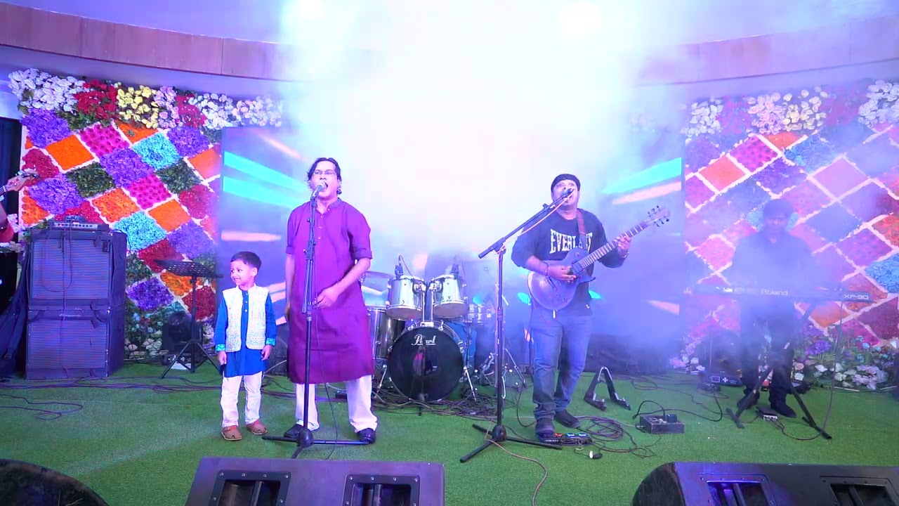 Asif Akbar sang his favorite song in his sons song Asif Akbar Son Gaye Holud  Saiful Raju