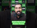 Digital Marketing Student Review #jobplacement #ciim #digitalmarketing #jobs2023 #earnmoneyonline