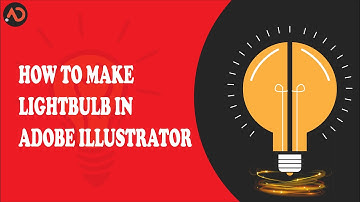 How To Draw An Easy Light Bulb In Adobe Illustrator