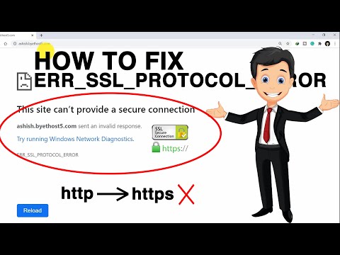 ERR SSL PROTOCOL ERROR| How To Fix ERR_SSL_PROTOCOL_ERROR In Hindi| Website Access ban in Wordpress