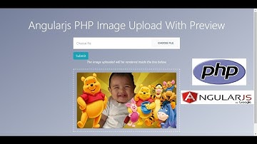 Angularjs PHP Image Upload With Preview