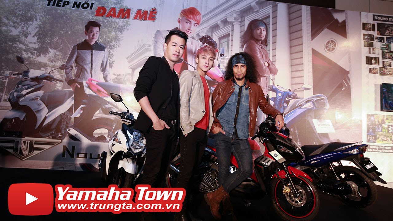 Sơn Tùng M-TP, Hồ Trung Dũng, Phạm Anh Khoa - Phong cách cùng Yamaha Nouvo Fi 2015 ✔