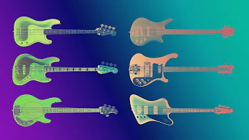 Famous Bass guitars sound comparison. Guitarbank session