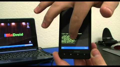 Manually Update DROID X to Android 2.2.1 with root