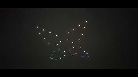 Flower with 39 drones || BotLab Dynamics, IIT Delhi