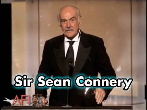 Sir Sean Connery Accepts AFI Life Achievement Award