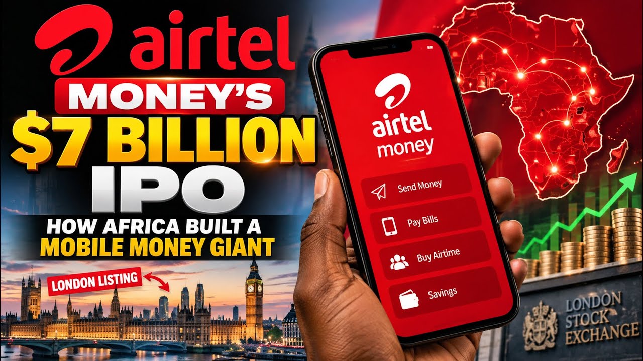 Still from Airtel Money's $7 Billion IPO: How Africa Built a Mobile Money Giant