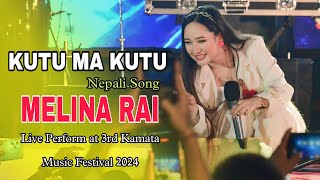 Kutu Ma Kutu Ll Melina Rai Ll Nepali Song Ll 3rd Kamata  Festival Basugaon L 2024 L Hekaipara