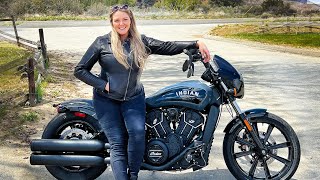 Indian Scout Rogue 2022 First Ride Review / Her Two Wheels