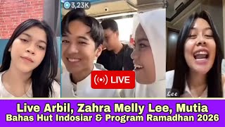 Live Arbil, Zahra, Melly Lee, Mutia Discuss Indosiar's Anniversary & Ramadhan Program 20206