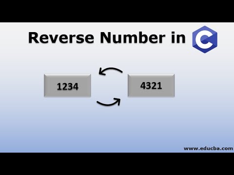 Printing Reverse number in C programming language