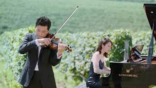 Butterfly lovers violinist Lv Siqing and Piano By Liu Shihua 梁祝 吕思清小提琴 刘诗华钢琴 中国首届葡萄园音乐会