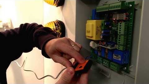 Programming an electronic gate remote