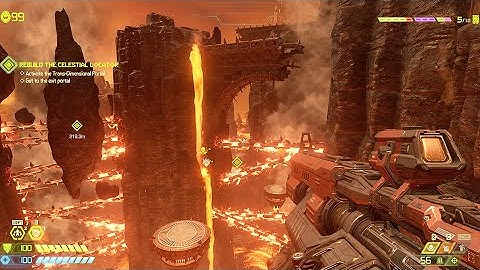 Get to the exit portal (REBUILD THE CELESTIAL LOCATOR) - DOOM Eternal
