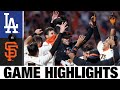 Donovan Solano walks it off in Giants' win | Dodgers-Giants Game Highlights 8/25/20