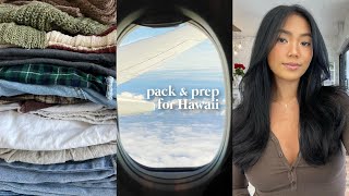 PACK & PREP WITH ME FOR HAWAII | travel errands, packing tips, Amazon travel musthaves