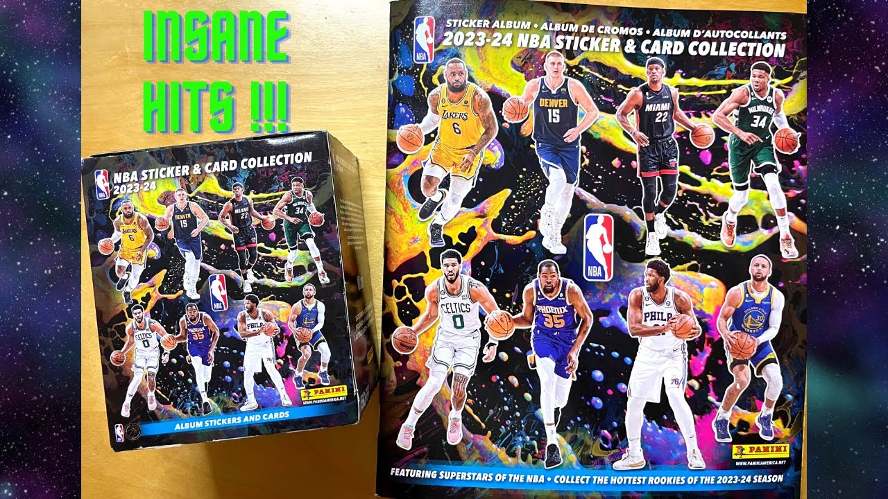 NBA Basketball Panini 2022-23 Album + complete stickers set