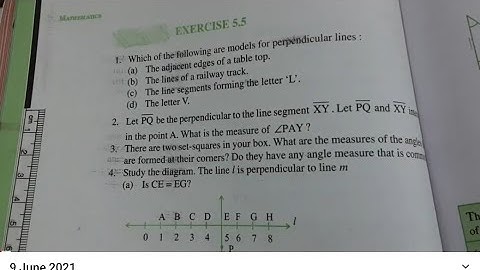 Ncert class 6th Maths chapter 5 Ex 5.5 Solutions  understanding elementary shapes