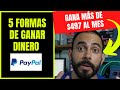 Cómo GANAR DINERO para PAYPAL 2020 - 5 FORMAS FACILES Y RAPIDAS