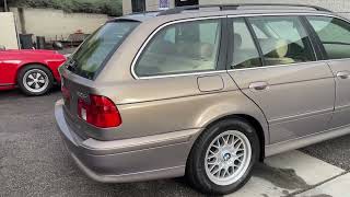 11000 mile 2002 BMW 525i wagon walk around