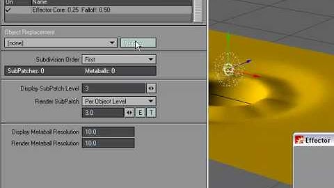 Effector Tutorial In NewTek